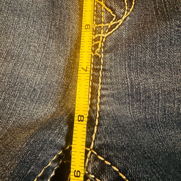 Wallflower Y2K Light Blue Bootcut /Flare Jeans Size 5 Long - Picture 6 of 9